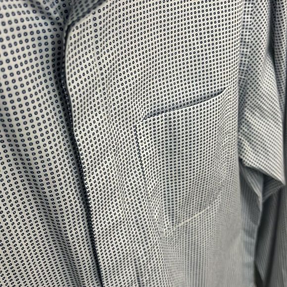 Neil Barrett Dot Print sz16 Slim Fit Button-Up - Picture 4 of 8